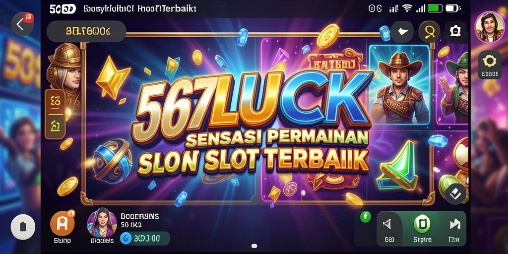 Tampilan menarik dari gameplay Slot di 567LUCK.
