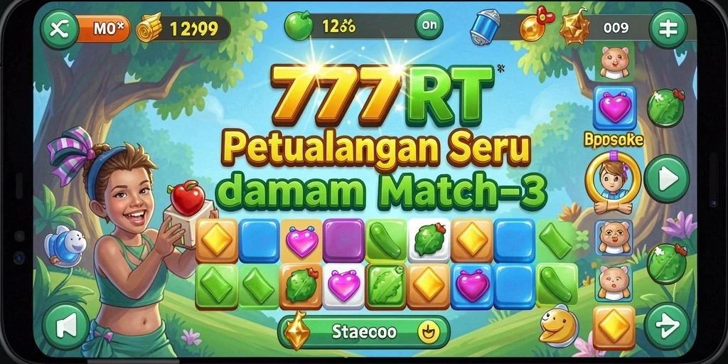 Gameplay menarik dari 777RT yang penuh warna dan tantangan.