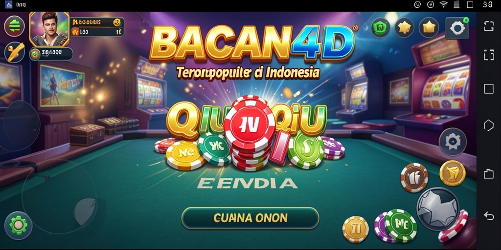 Screenshot gameplay QiuQiu BACAN4D yang seru
