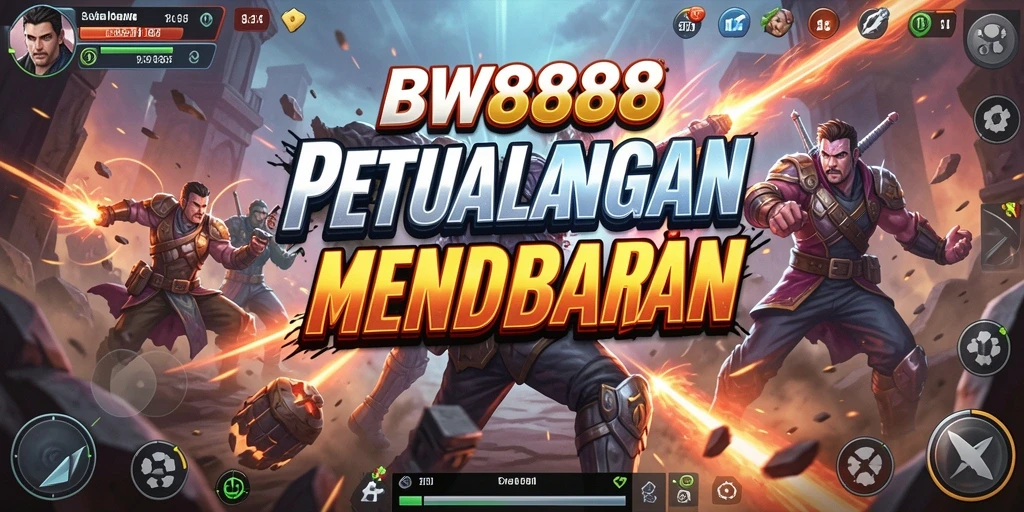 Tangkapan layar BW888 menunjukkan aksi mendebarkan di arena pertempuran.