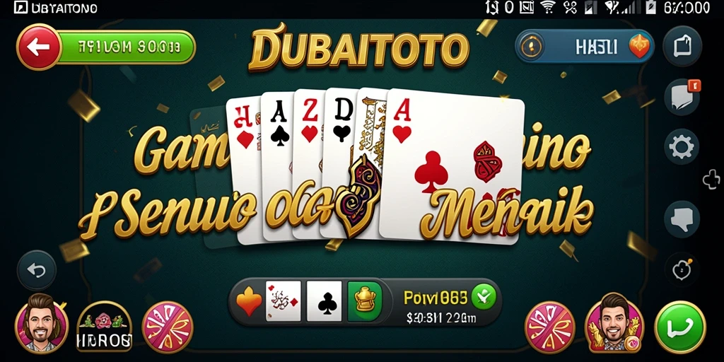 Tampilan gameplay DUBAITOTO yang seru dan menarik di layar.