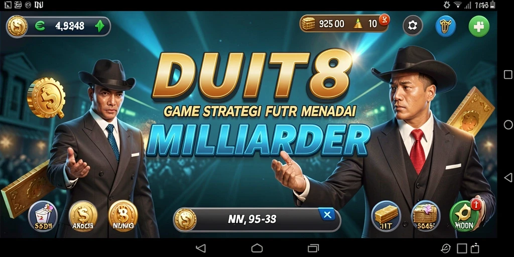 Tangkapan layar dari gameplay seru di DUIT8.