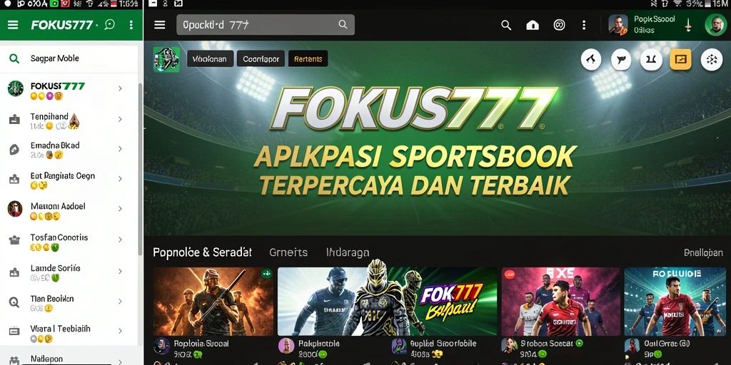 Visual gameplay FOKUS777 dengan taruhan yang jelas dan menarik.