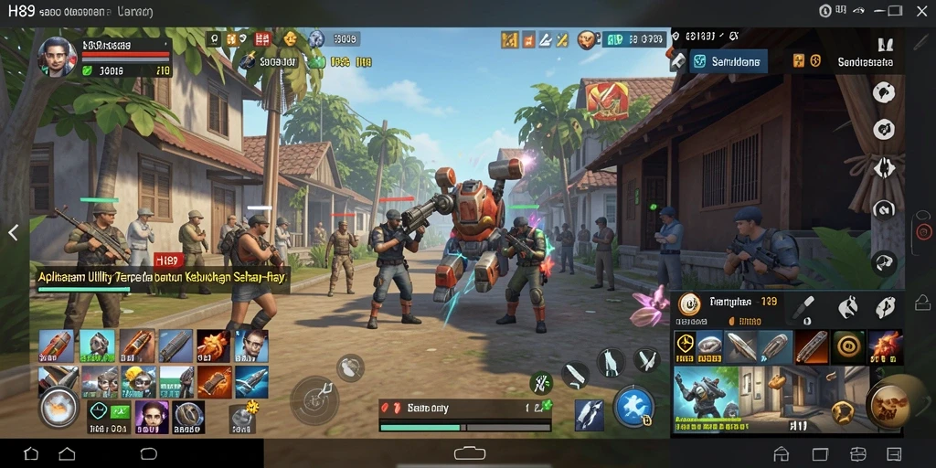 Screenshot H89 menampilkan antarmuka aplikasi Utility yang menarik dan fungsional.