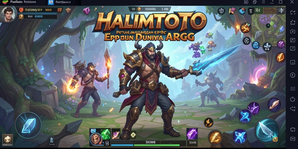 Gameplay seru dan petualangan menarik dalam HALIMTOTO.