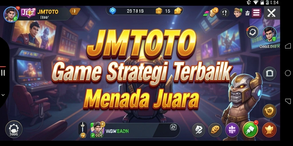 Tampilan menarik dari gameplay JMTOTO dengan elemen strategi yang menantang.