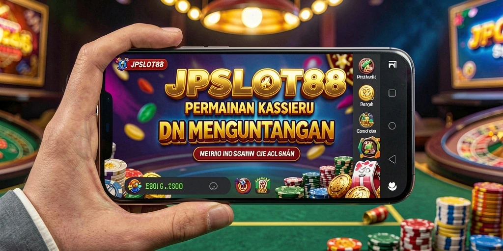 Tampilan menarik dari gameplay kasino JPSLOT88 yang menawan.