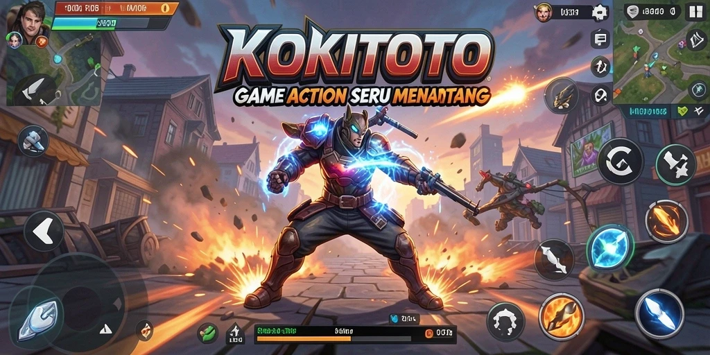 Gambaran gameplay seru dari KOKITOTO yang menegangkan.