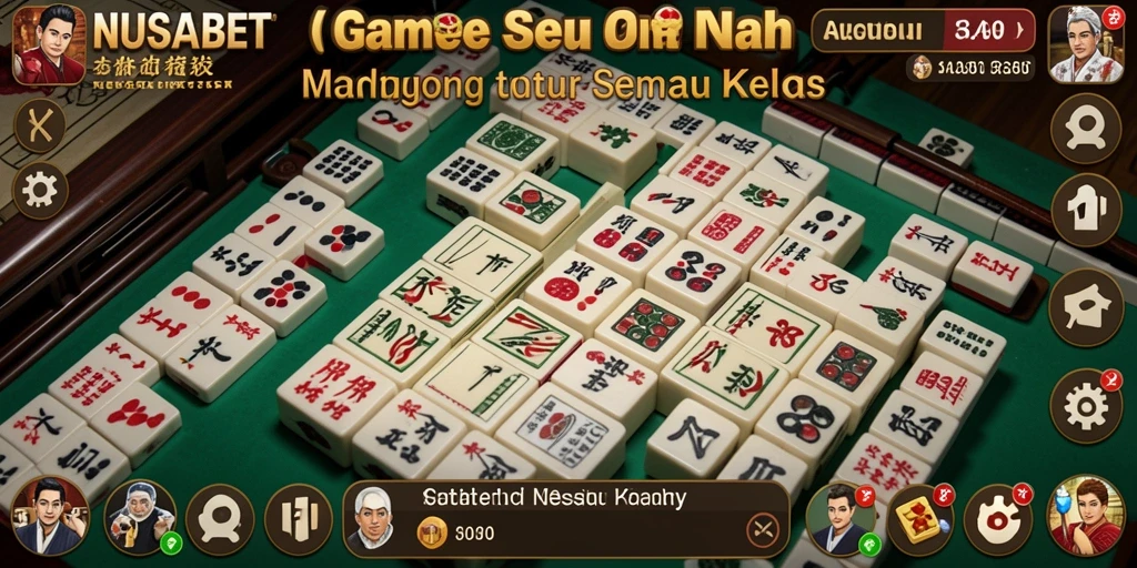 Tampilan gameplay NUSABET yang menarik dan mendebarkan.