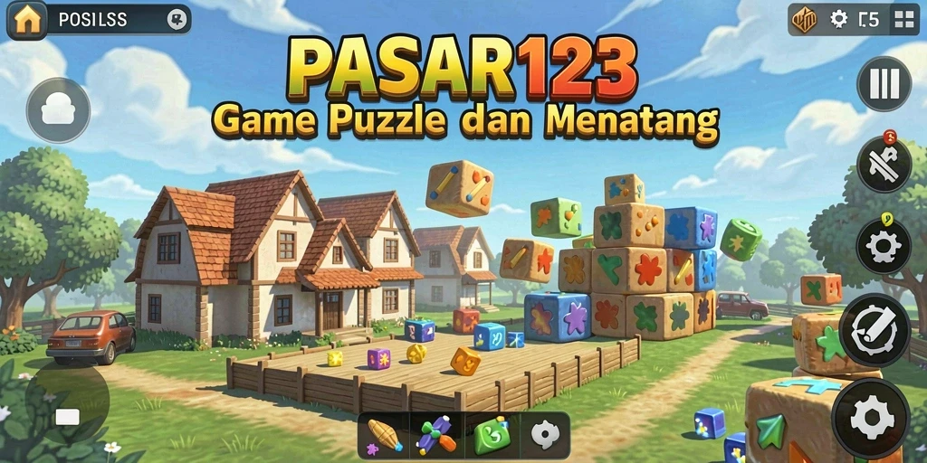 Tampilan gameplay PASAR123 yang menantang dan menarik.