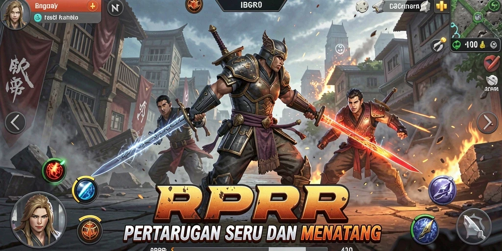 Tampilan menarik dari pertarungan seru di RPRR yang penuh aksi.
