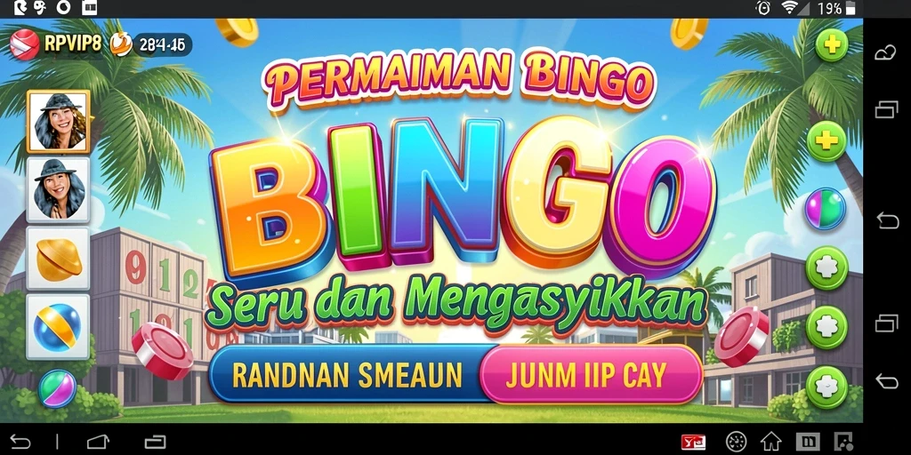 Tampilan gameplay RPVIP8 yang seru dan interaktif.