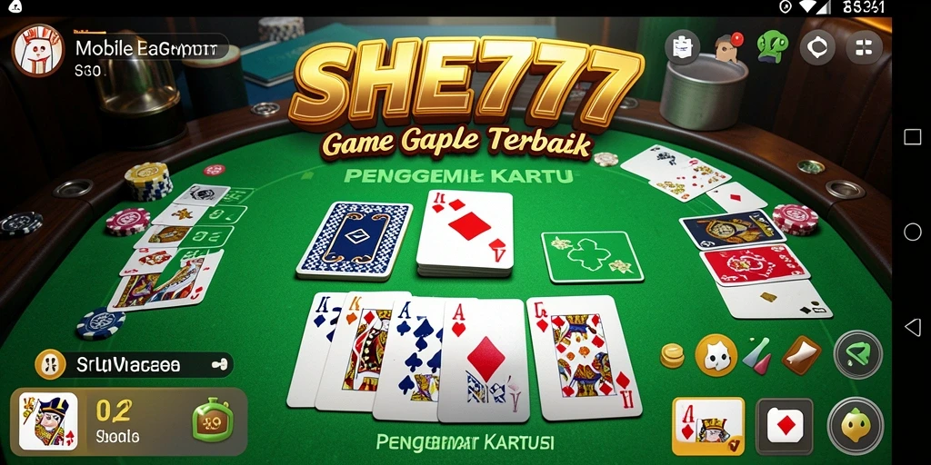 Tampilan gameplay Gaple yang menarik dan interaktif.