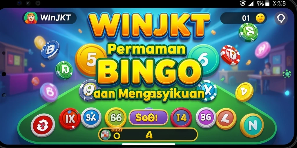 Tampilan gameplay Bingo di WINJKT yang menarik dan interaktif.